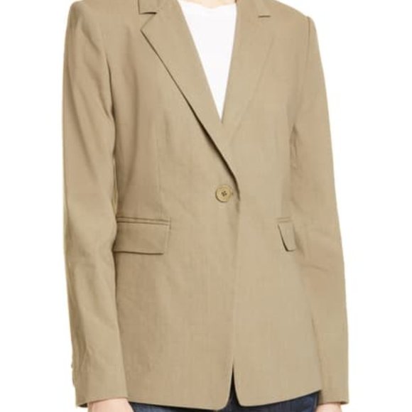 Nordstrom Signature Blazer Light Brown XL - Picture 5 of 6